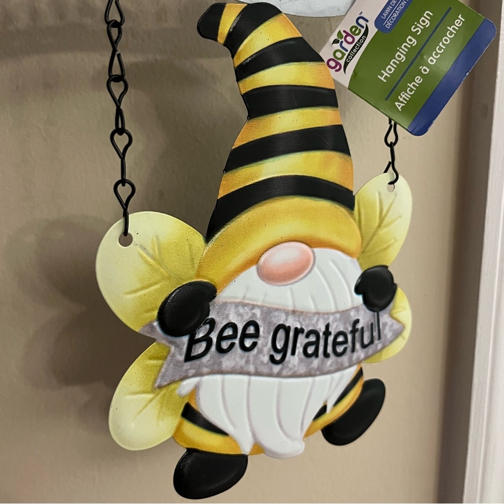 BEE GRATEFUL Sign